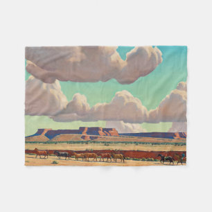 Couverture Polaire Les vastes terres de Navajo par Maynard Dixon