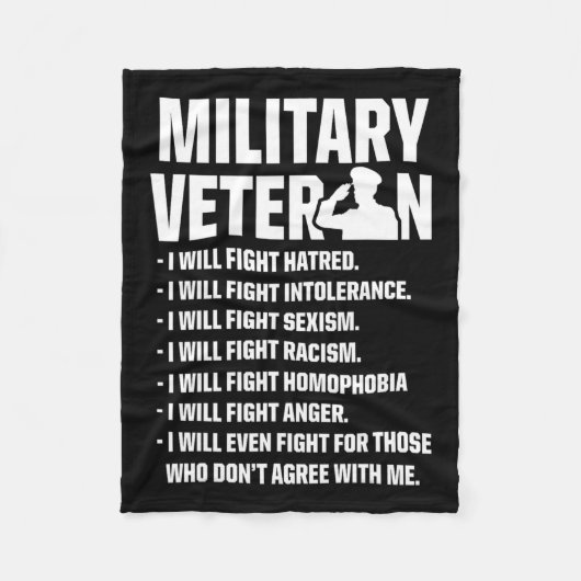 Couverture Polaire Les vétérans contre Trump 2020 combattent les élec (Devant)