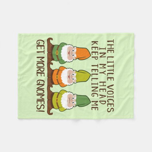 Couverture Polaire Les voix de Littles obtiennent plus de gnomes (Devant (Horizontal))