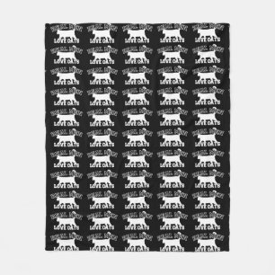 Couverture Polaire Les vrais hommes aiment les chats
