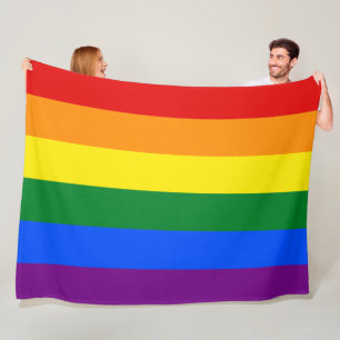 Couverture Polaire Lesbienne et Gay pride