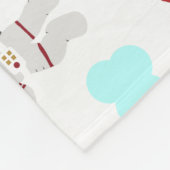 Couverture Polaire L'espace extra-atmosphérique pour enfants et Motif (Coin)