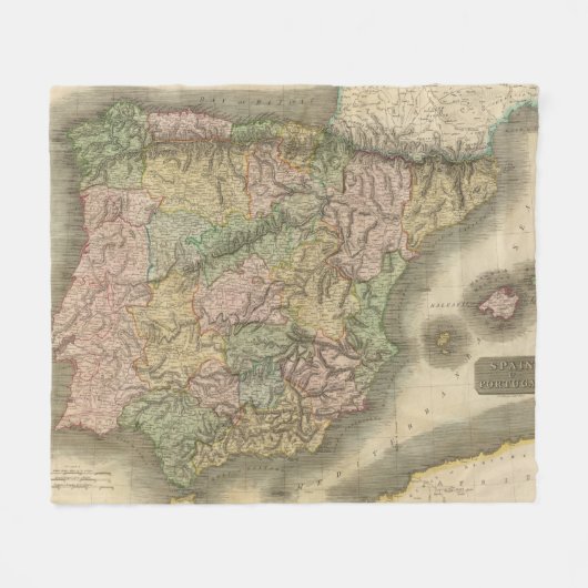 Couverture Polaire L'Espagne, Portugal 7 (Devant (Horizontal))