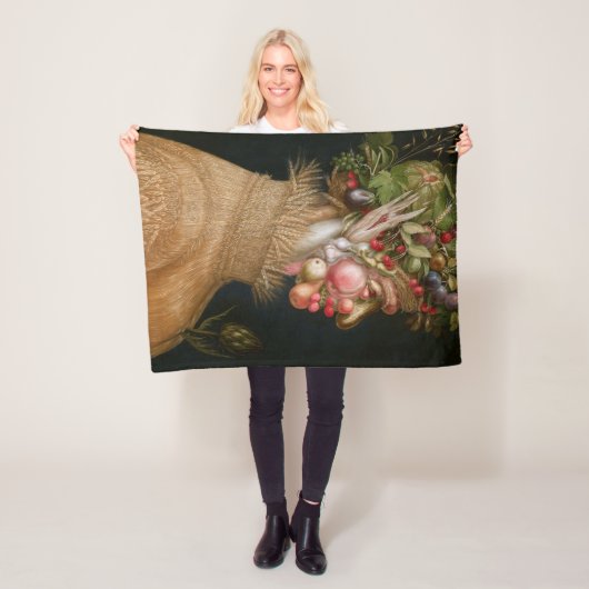 Couverture Polaire L'été, Arcimboldo (En situation)