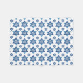 Couverture Polaire L'Étoile de David, Juif, Israël,   (Devant (Horizontal))