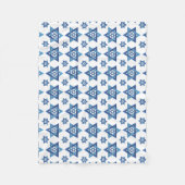 Couverture Polaire L'Étoile de David, Juif, Israël,   (Devant)