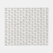 Couverture Polaire Let's Get Chocolate Wasted Chocoholic Natural (Devant (Horizontal))