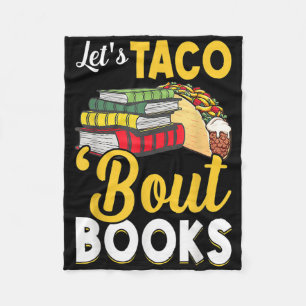 Couverture Polaire Lets Taco Bout Livres Livre Lover Cinco De Mayo Li