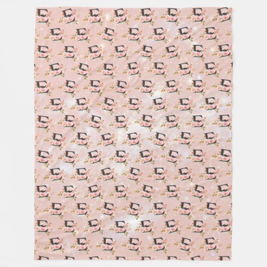 Couverture Polaire Letter E Fleece Blanket (Devant)
