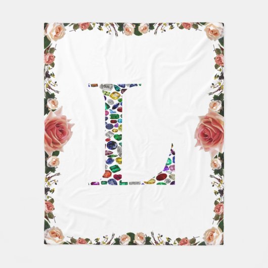 Couverture Polaire Letter L monogram (Devant)