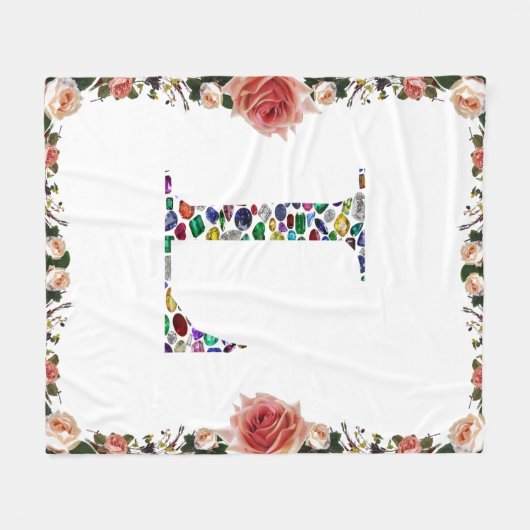 Couverture Polaire Letter L monogram (Devant (Horizontal))