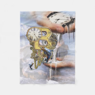 Couverture Polaire Lettre d'anniversaire B