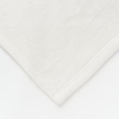 Couverture Polaire Lettre de note personnalisée CARMEN fille (Coin)