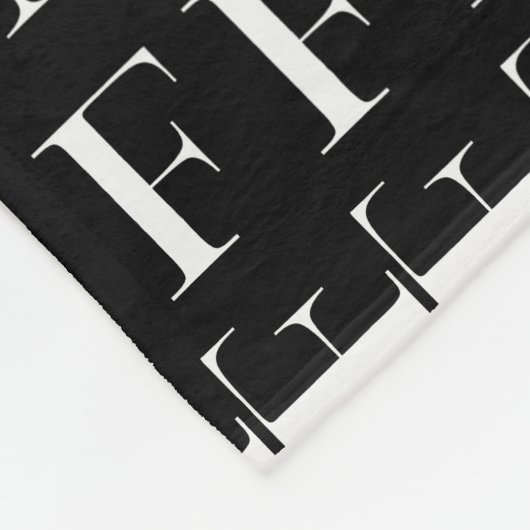 COUVERTURE POLAIRE LETTRE INITIALE MONÂTRE F (Coin)