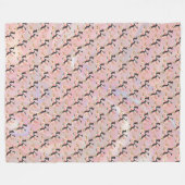 Couverture Polaire Lettre K (Devant (Horizontal))