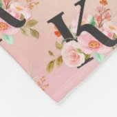 Couverture Polaire Lettre K (Coin)