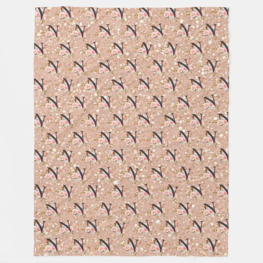 Couverture Polaire Lettre N (Devant)