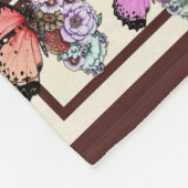 Couverture Polaire Lettre personnalisée à ma fille aimée (Coin)