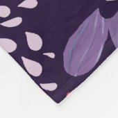 Couverture Polaire Lettre personnalisée à ma petite-fille (Coin)