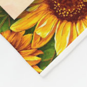 Couverture Polaire Lettre Personnalisée À Ma Petite-Fille, (Coin)