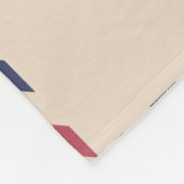 Couverture Polaire Lettre personnalisée à mon fils (Coin)