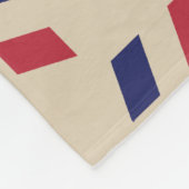 Couverture Polaire Lettre personnalisée à mon fils de papa (Coin)