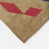 Couverture Polaire Lettre personnalisée à mon grand-fils (Coin)