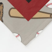 Couverture Polaire Lettre personnalisée à mon petit-fils, grand-mère  (Coin)