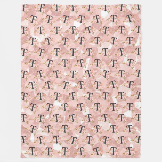 Couverture Polaire Lettre T (Devant)