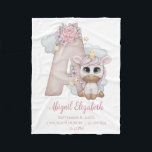Couverture Polaire Lettre Unicorn Monogramme A Rose Baby Girl Gift Ba<br><div class="desc">Un dessin de licorne avec la lettre monogramme A. Personnalisez cette adorable couverture bébé en toison pour le bébé dont le nom commence par un A. Voir notre magasin pour d'autres lettres. https://www.zazzle.com/store/wahmteam</div>