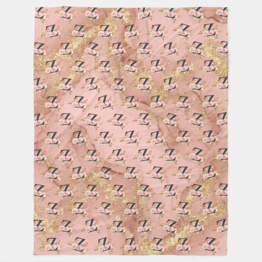 Couverture Polaire Lettre Z (Devant)