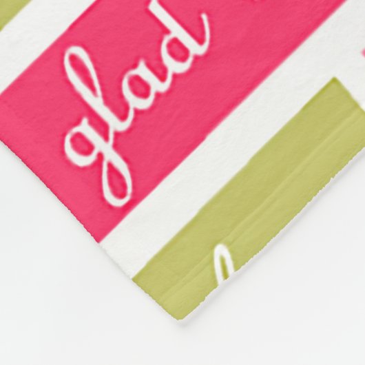 Couverture Polaire Lettres d'amour (Coin)