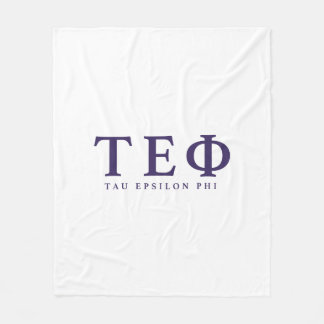 Couverture Polaire Lettres Tau Epsilon Phi