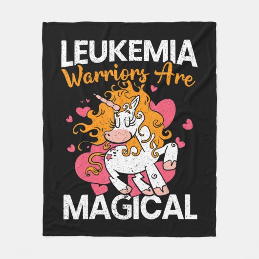 Couverture Polaire Leukemia Warriors (Devant)