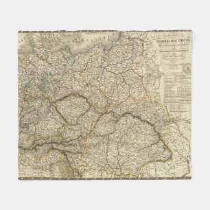 Couverture Polaire L'Europe, lAustria de centrums, Allemagne