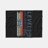 Couverture Polaire Level 12 Unlocked Video Game 12th Birthday Gamer B (Devant (Horizontal))
