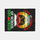 Couverture Polaire Level 67 Completed Days Of School Unlocked Gamer S (Devant (Horizontal))