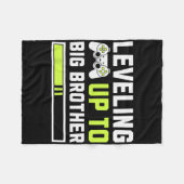 Couverture Polaire Leveling Jusqu'À Big Brother - Amusant Joueur Pour (Devant (Horizontal))