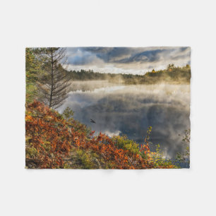Couverture Polaire Lever de soleil sur la rivière Tahquamenon Parad