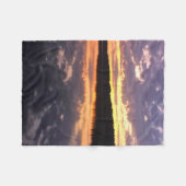 Couverture Polaire Lever de soleil sur le lac Bear (Devant (Horizontal))