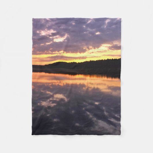Couverture Polaire Lever de soleil sur le lac Bear (Devant)