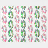Couverture Polaire Lèvres Stylées #22 (Devant (Horizontal))