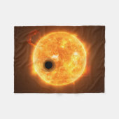 Couverture Polaire L'Exoplanet Wasp-107b Est Un Géant De Gaz (Devant (Horizontal))