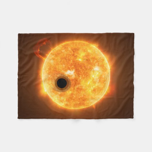 Couverture Polaire L'Exoplanet Wasp-107b Est Un Géant De Gaz (Devant (Horizontal))