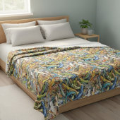 Couverture Polaire lézard forestier