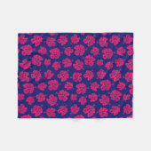 Couverture Polaire L'hibiscus tropical pour un peu de paradis chez so (Devant (Horizontal))