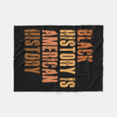 Couverture Polaire L'histoire noire est l'histoire américaine Bhm Afr (Devant (Horizontal))