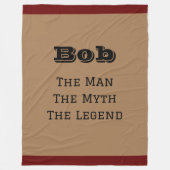 Couverture Polaire L'Homme Le Mythe La Légende (Devant)