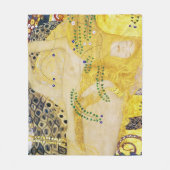 Couverture Polaire L'Hydra, Gustav Klimt (Devant)