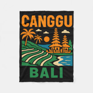 Couverture Polaire Li Surfing Canggu Li Vintage Hommes Vie de plage